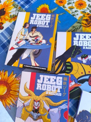 Jeeg Robot D'Acciaio DVD + Libro