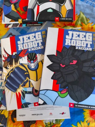 Jeeg Robot D'Acciaio DVD + Libro