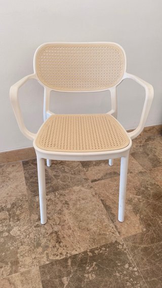 Pack Sillas Jardín Sklum Plástico Rattan