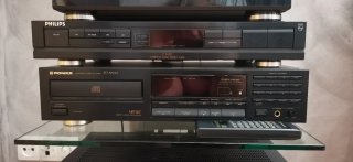 Equipo Hi-Fi Pioneer, Philips y Altavoces JBL