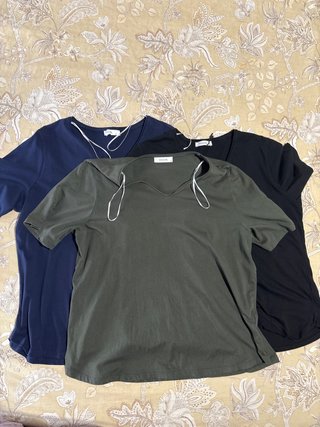 Lote 3 camisetas Couchel básicas