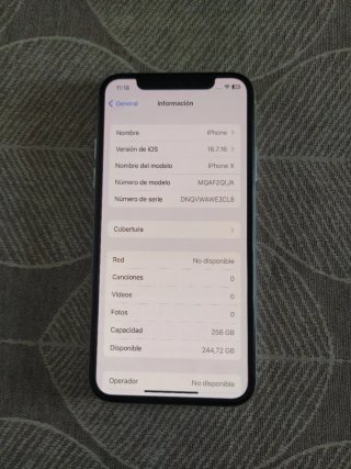 iPhone X 256GB Blanco