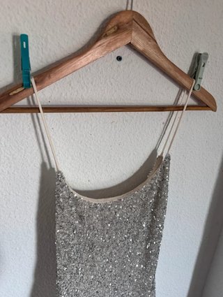 Vestido Zara Brillante Talla Única