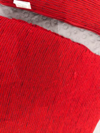 Cojines para sillas rojos (4 unidades)