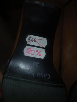 Zapatos de piel Gino Vaello talla 36