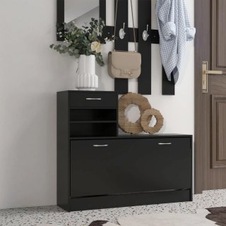 Conjunto Recibidor con Espejo y Zapatero