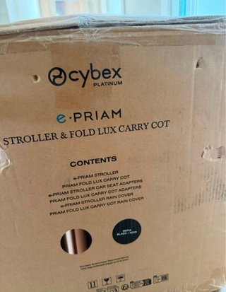 Carrito Cybex e-Priam Platinum