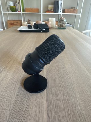 Micrófono HyperX Negro