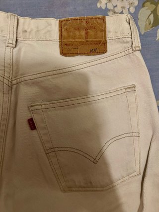 Pantalón Levi's Blanco Roto