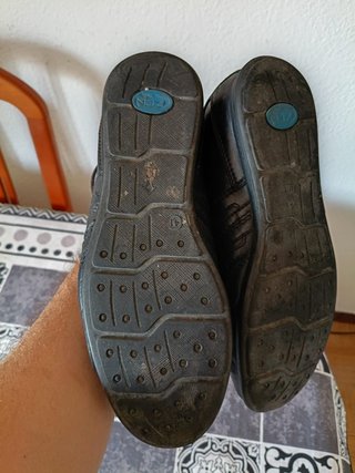 Zapatos de piel negros