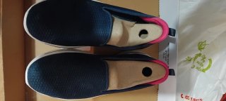 Zapatillas Skechers Mujer Azul y Rosa