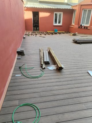 Instalación parquet y tarima exterior