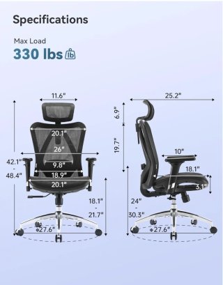 Silla de Oficina Ergonómica Top.