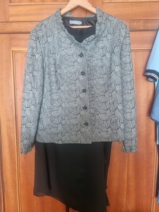 Conjunto fiesta 2 piezas negro