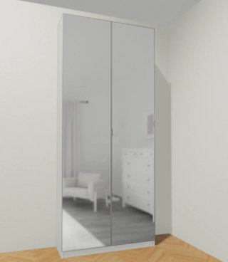 Armario PAX Ikea puertas espejo