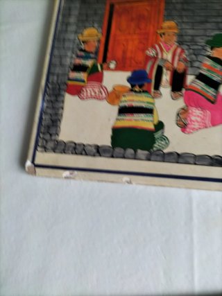 Tabla Sarhua Arte Popular Perú Años 70