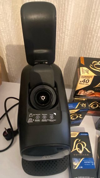 Cafetera LOR Espresso + Cápsulas lote