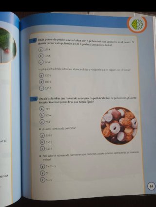 Matemáticas 6, Primaria, De otra manera