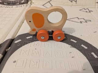 Pack 3 animales madera Montessori Wood n Play
