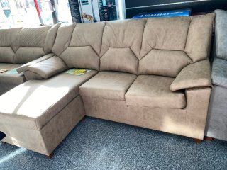 Sofa chaiselongue nuevo 1.90m 299€