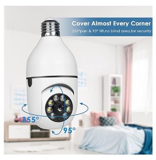 Bombilla Camara Vigilancia IP Wifi Full HD 1080p