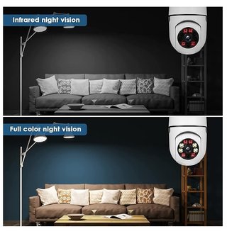 Bombilla Camara Vigilancia IP Wifi Full HD 1080p