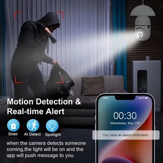 Bombilla Camara Vigilancia IP Wifi Full HD 1080p