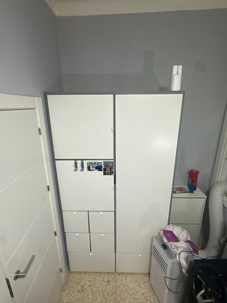 Armario modular blanco Ikea