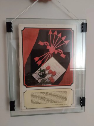 Cuadro reversible. José Antonio Primo de Rivera.