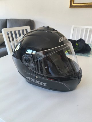 Casco integral AXXIS negro a estrenar