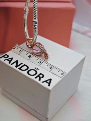 Pandora Charm Globo Rose Gold