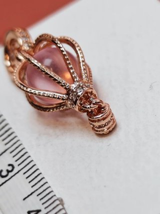 Pandora Charm Globo Rose Gold
