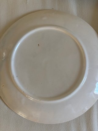 Dos platos barbotina uvas y cesta,1 de regalo (3)
