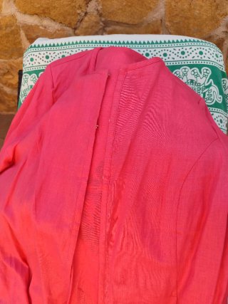 Conjunto Punto Roma casaca y pantalón rosa