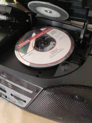 Equipo de Sonido Panasonic CD/Cassette Negro
