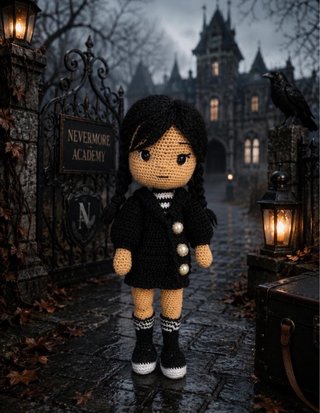 Muñeca Amigurumi Ganchillo