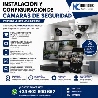 Instalación Cámaras Seguridad