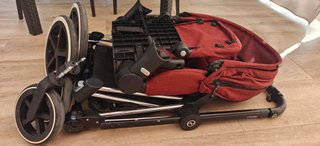 Cybex Priam Premium 3 en 1: Chasis, Silla y Capazo