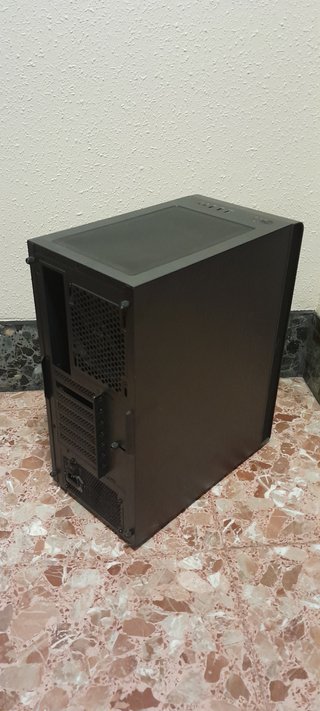Caja PC ATX ALURIN Semitorre Negra