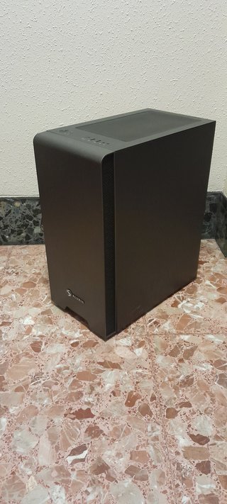 Caja PC ATX ALURIN Semitorre Negra