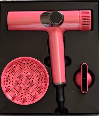 Asciugacapelli Ionico Yaskro Rosa Shocking