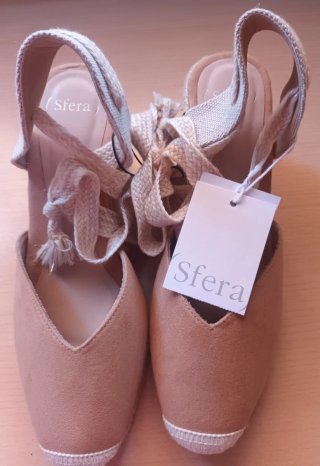 Zapatos esparto Sfera beige