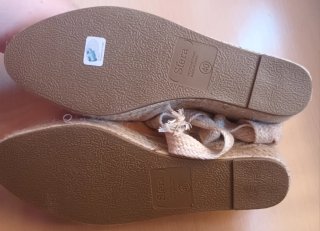 Zapatos esparto Sfera beige