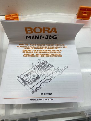 BORA Mini-Jig - Plantilla Agujeros
