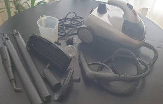 Vaporeta Clatronic con accesorios