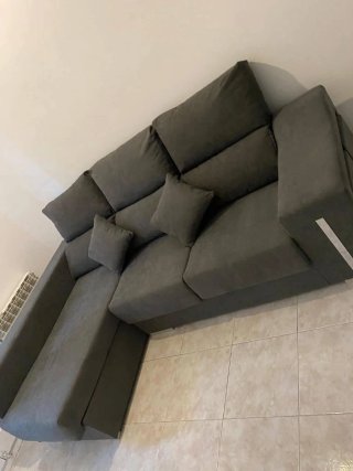 Sofa chaiselongue nuevo 2.60m 399€