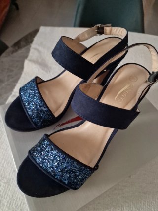 Sandali La Giudecca Blu Tg. 39