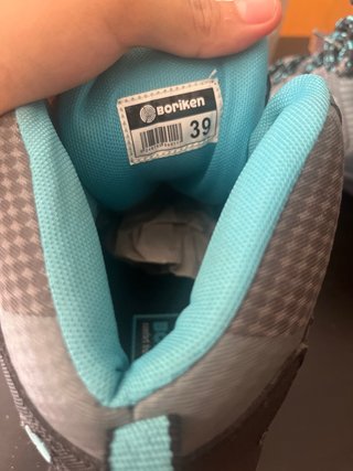 Botas Boriken grises y turquesa