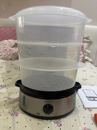 Cecotec Vapovita 3000 Inox Vaporera Eléctrica