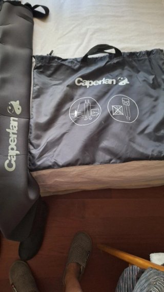 Peto de pesca Caperlan negro